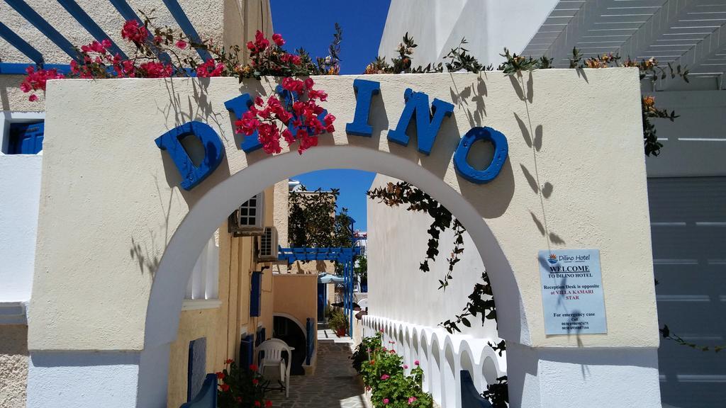 Hotel Dilino Kamári Esterno foto